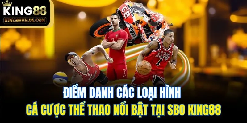 SBO King88 - Sân Chơi Cá Cược Thể Thao Dẫn Đầu Châu Á 6 Điểm danh các loại hình cá cược thể thao nổi bật tại SBO King88
